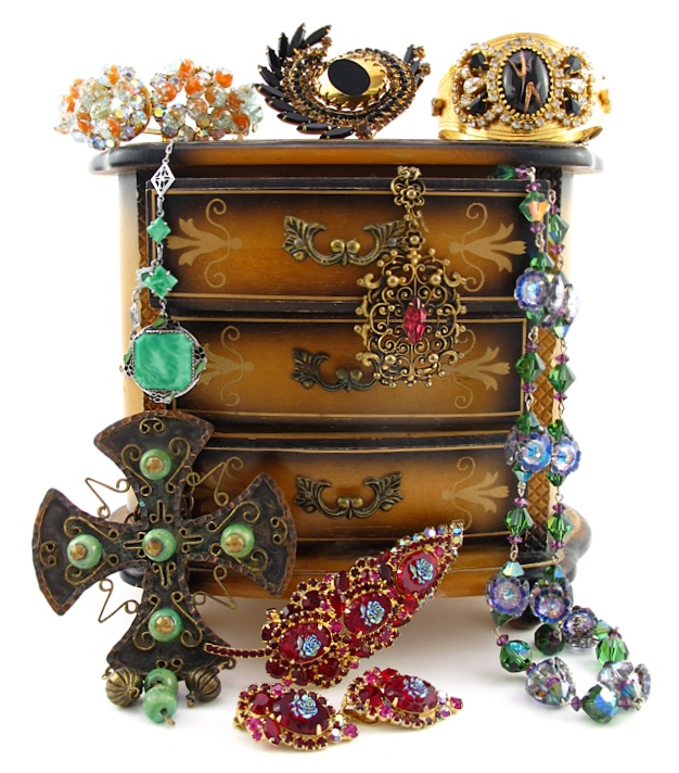 Vintage Jewelry Box