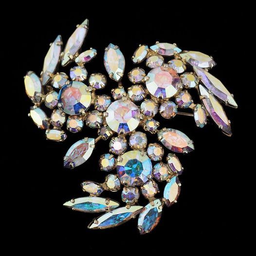 Sherman Aurora Borealis Brooch