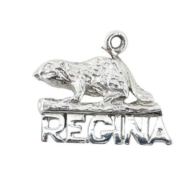 Vintage Canadian Beaver Charm