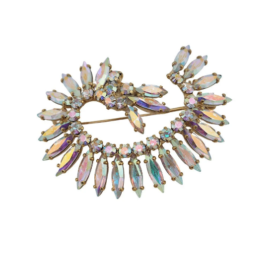 Sherman Aurora Borealis Brooch