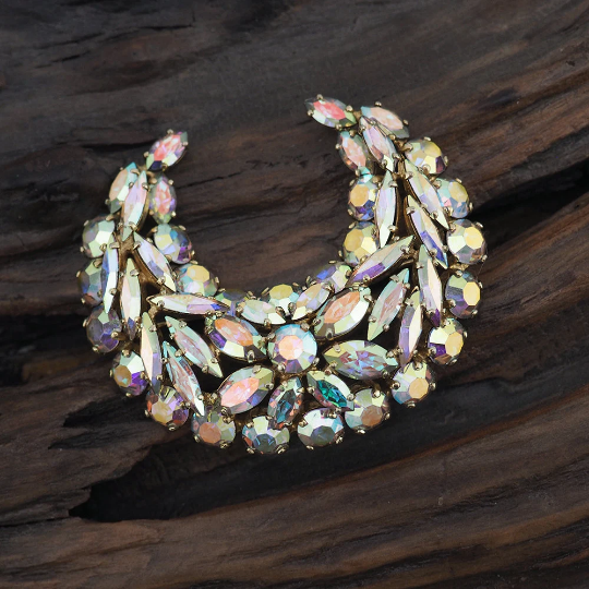 Sherman Aurora Borealis Brooch