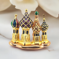 Joan Rivers St. Basils Cathedral Brooch