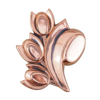 Renoir Brooch, Renoir Tulip, Vintage Brooch, Copper Brooch, Vintage Copper Pin, Midcentury Brooch, Modernist Brooch, Flower Brooch