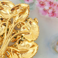 Joan Rivers Brooch, Bouquet of Violets Brooch, Flower Brooch, Joan Rivers Classics, 25th Anniversary, Purple lower Brooch, Bouquet Brooch