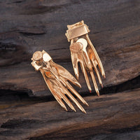 Corocraft 1940s Sterling Hand Fur Clip