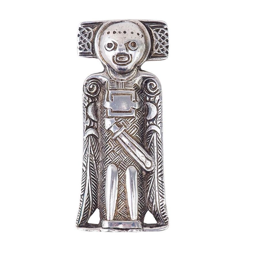 Vintage David Andersen Viking Pendant Brooch – Vintage