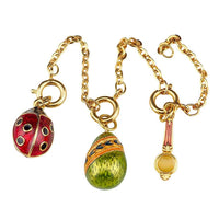 Joan rivers Enamel Egg Charms
