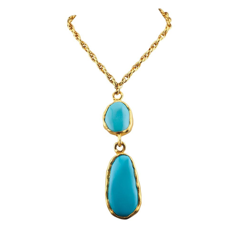 Kenneth Lane Turquoise Necklace
