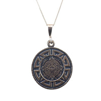 Aztec Sun Stone Pendant