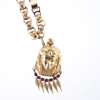 Napier Bracelet, Perfume Bracelet, Vintage Napier, Egyptian Revival, Cleopatra Bracelet, 1950s Jewelry, Figural Bracelet, Vintage Perfume