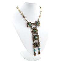 Vintage Maya Mexico Statement Necklace