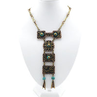 Vintage Maya Mexico Statement Necklace