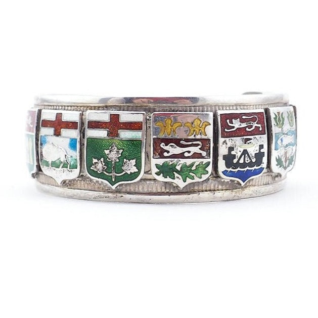 Canadian Provincial Coat of Arms Bracelet
