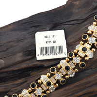 Signed Swarovski Rhinestone Bracelet