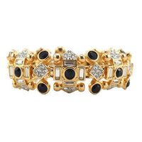 Signed Swarovski Rhinestone Bracelet