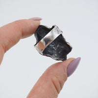 Bague de guerrier autochtone en argent sterling