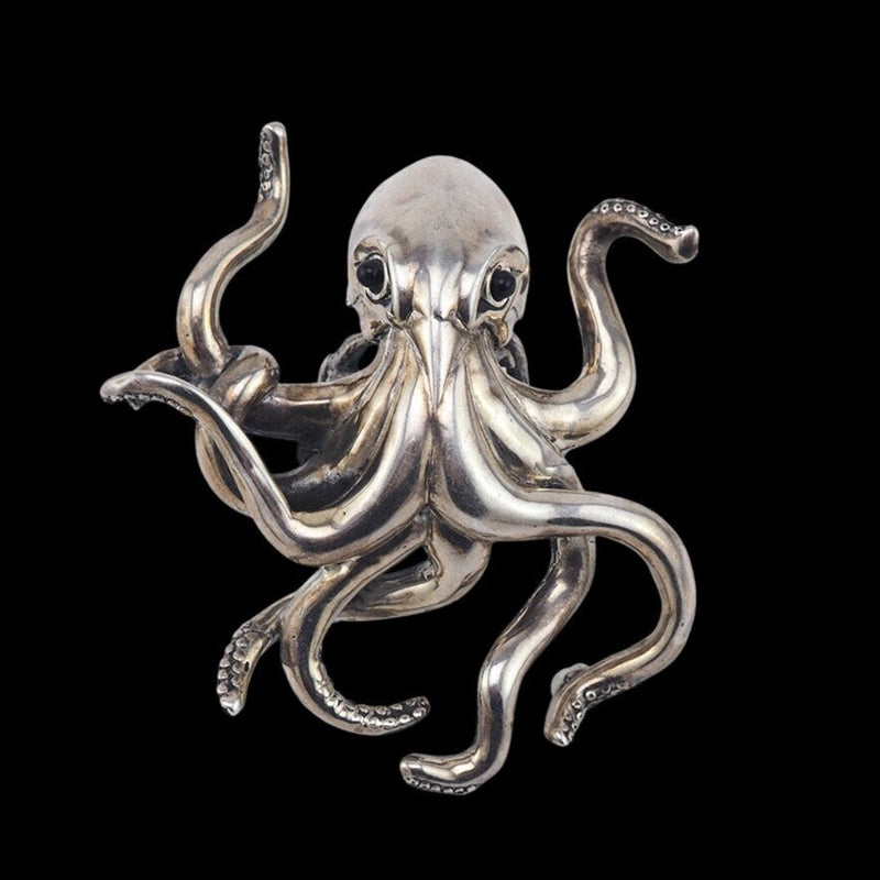 Som's Huge Sterling Silver Octopus Ring