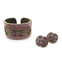 Heidi Daus Bracelet and Earring Set