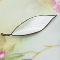 David Andersen Brooch, David Andersen Leaf, Minimalist Brooch, Enamel Brooch, Leaf Brooch, Silver Enamel Brooch, Norway Enamel, 925 Enamel