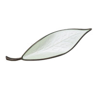 David Andersen Brooch, David Andersen Leaf, Minimalist Brooch, Enamel Brooch, Leaf Brooch, Silver Enamel Brooch, Norway Enamel, 925 Enamel