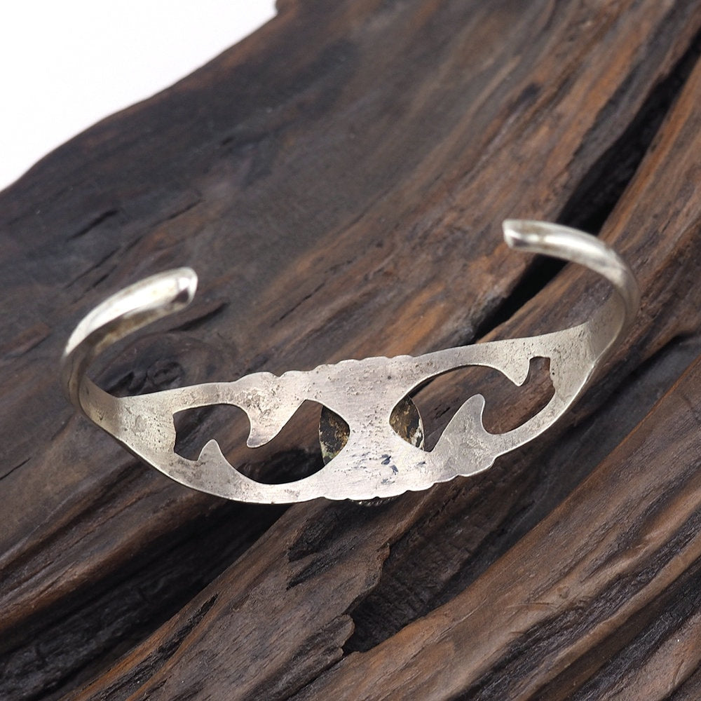 Silver Cuff Bracelet, Turquoise Bracelet, Sand Cast Bracelet, Native American Bracelet, Cuff Bracelet, Silver Bracelet, Sterling Silver Cuff