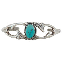 Silver Cuff Bracelet, Turquoise Bracelet, Sand Cast Bracelet, Native American Bracelet, Cuff Bracelet, Silver Bracelet, Sterling Silver Cuff