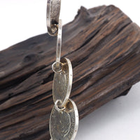 Vintage Netherlands Coin Bracelet, 1930s Coins, Silver Coin Bracelet, Vintage Coins, Silver Coins, Silver Bracelet, 925 Bracelet, OOAK