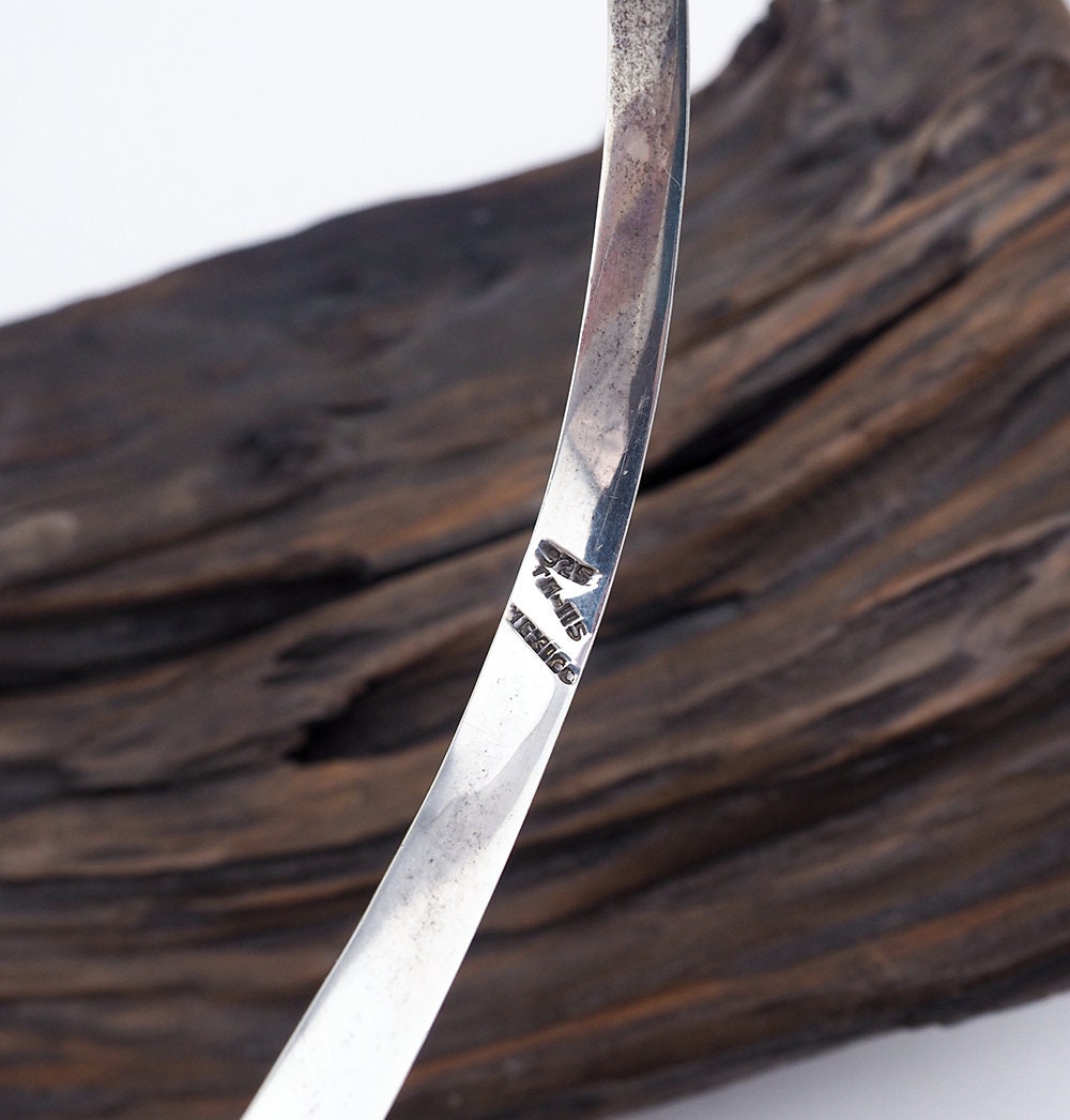 Collar Necklace, Cubic Stone Necklace, Sterling Silver Collar, Mexican Silver Necklace, Silver Necklace, Mexican Silver, Handmade Necklace