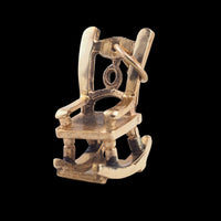 10K Gold Charm, Rocking Chair Charm, Vintage Charm, Charm Bracelet, Pendant Charm, Gold Charms, Vintage Charms, Vintage Gold Pendant