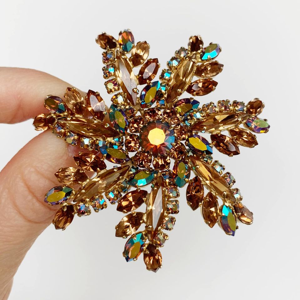 Sherman Brooches – Vintage Jewelry Girl