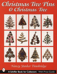 Vintage Christmas Tree Brooch By Brooks