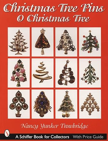 Vintage Christmas Tree Brooch By Brooks