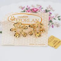 D&#39;Orlan Gold-tone Clip Earrings