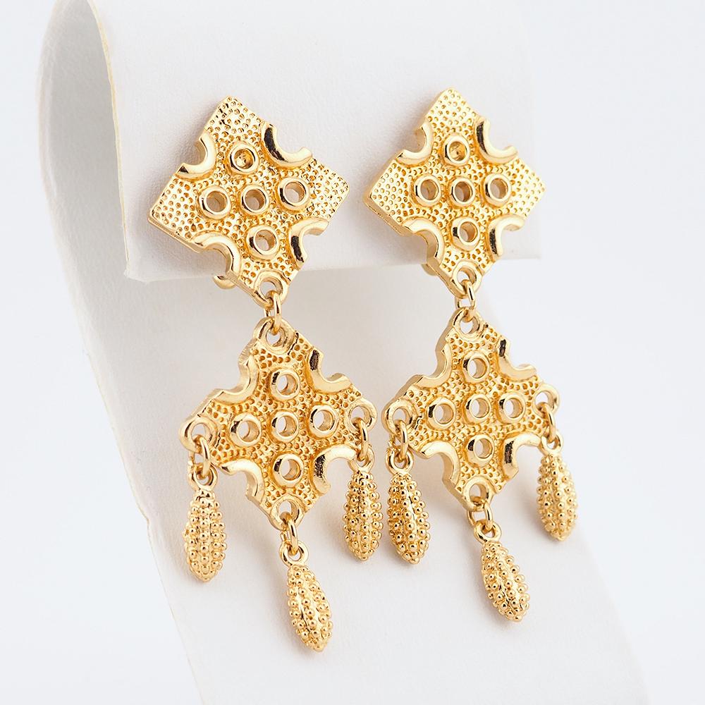 D'Orlan Earrings, Gold Tone Earrings, Clip On Earrings, Vintage Earrings, Drop Earrings, Chandelier Earrings, Dangle Earrings, Gold Plate