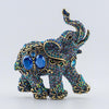 Heidi Daus Elephant Brooch, Rhinestone Brooch, Elephant Brooch, Rhinestone Pin, Statement Brooch, Bluer Brooch, Figural Brooch, Heidi Daus