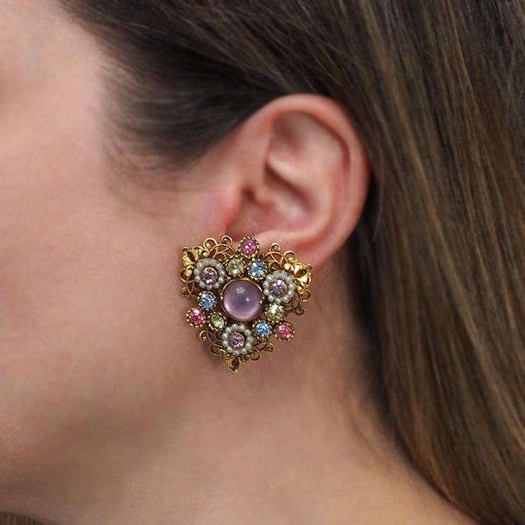 Selro Rhinestone Earrings