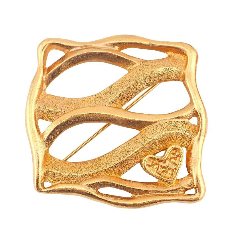 Lanvin Heart Brooch