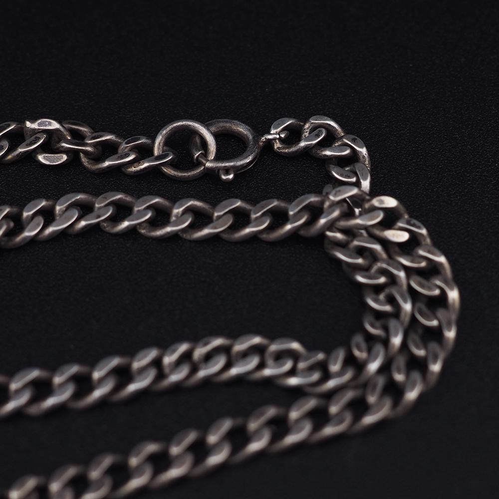 Jugendstil Necklace, Art Nouveau Necklace, Antique Silver Necklace, Martin Mayer Necklace, Rose Pendant Necklace, German Silver Necklace