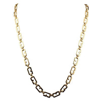 Givenchy G Link Necklace, Vintage Givenchy Necklace, Gold Plated Givenchy Chain, Signed Necklace, Designer Chain Necklace, Classic Chain