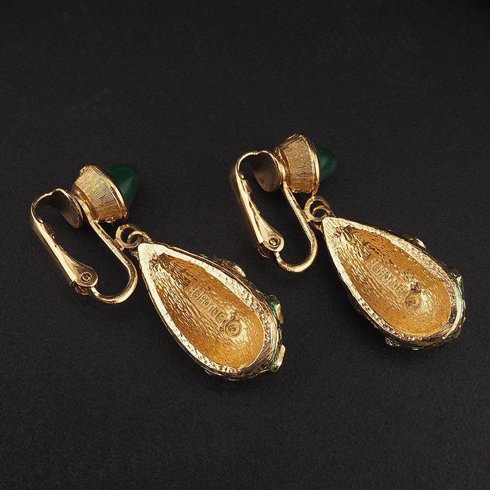 Rare Marcel Boucher Moghul Jewelry Necklace Earrings Set – Arts of Antiquity Indian Navagraha with Original Booklet