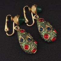 Rare Marcel Boucher Moghul Jewelry Necklace Earrings Set – Arts of Antiquity Indian Navagraha with Original Booklet