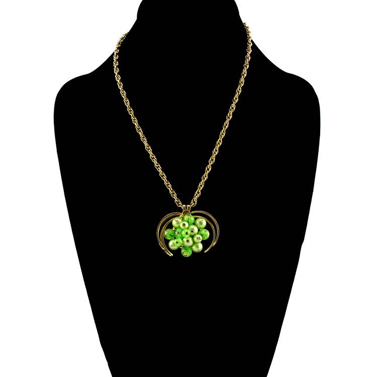 Century Shine Green Necklace Paparazzi 2024 www nnectedthebook