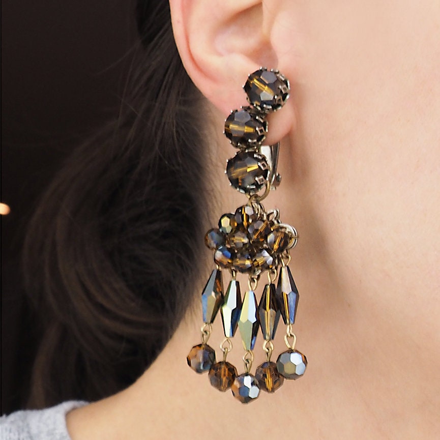 Flipkart.com - Buy ARZONAI New Geometric Metal Vintage Dangle Colorful  Crystal Drop Earring Fashion Jewelry Metal Stud Earring Online at Best  Prices in India