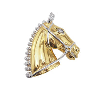 Broche tête de cheval majordome