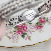 Judith Ripka Bracelet, Amethyst Bracelet, Cuff Bracelet, Sterling Silver Bracelet, Designer Bracelet, Judith Ripka Jewelry, 925 Bracelet