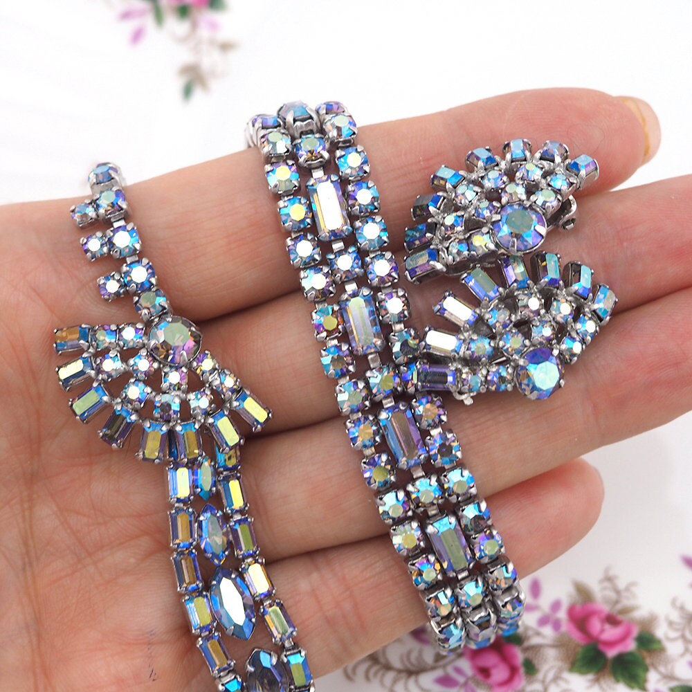 Vintage rhinestone online jewelry