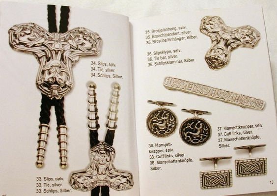 Vintage David Andersen Saga Brooch Pendant – Vintage Jewelry Girl