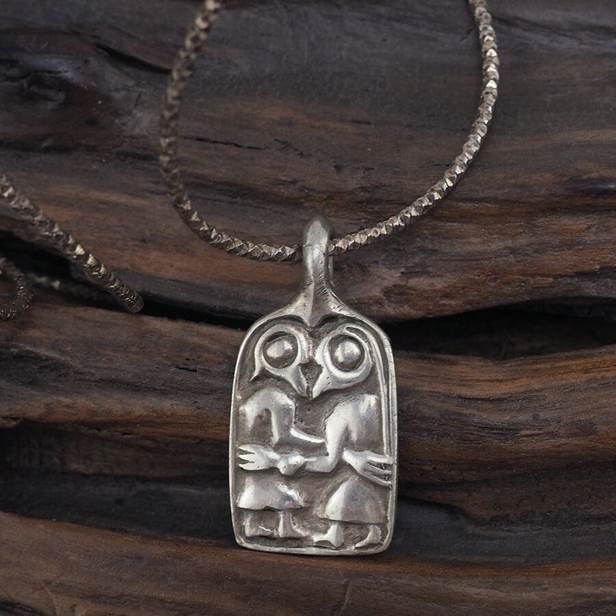 Lautz Tana Kopi Iron Age Silver Love Pendant – Vintage Jewelry Girl