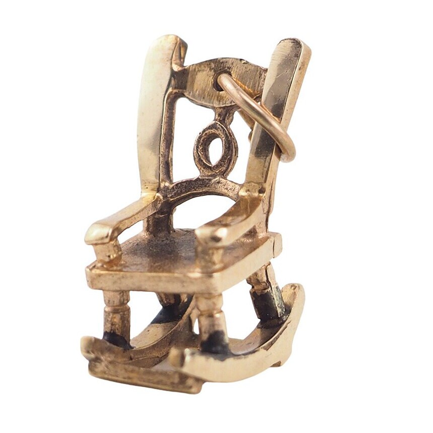 Vintage 10K Gold Rocking Chair Charm – Vintage Jewelry Girl